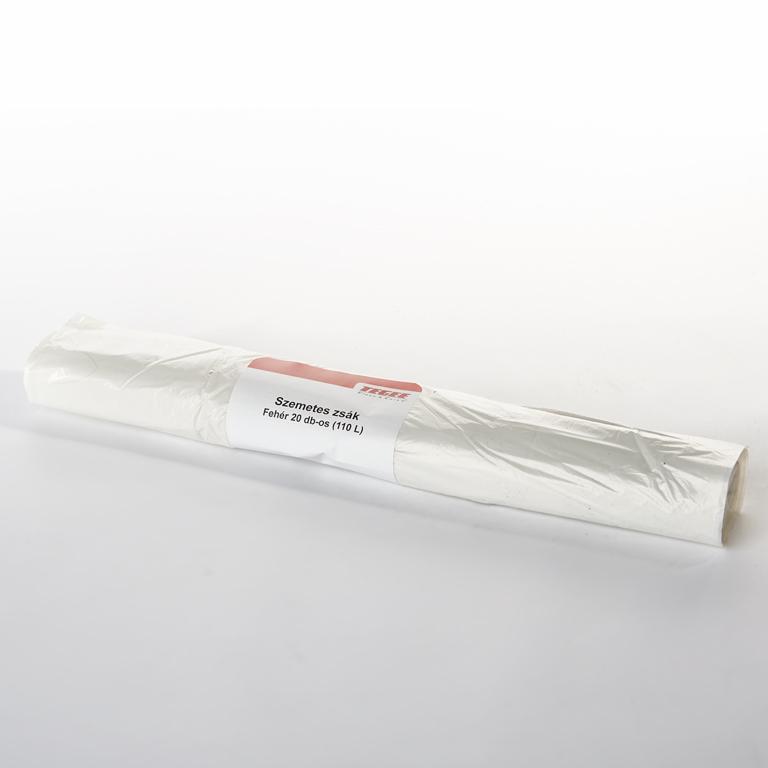 Szemeteszsák fehér 20db-os (110l)