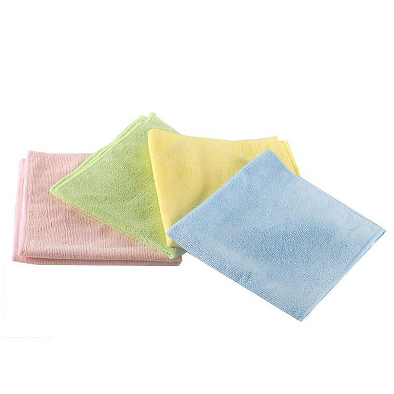 Mikroszálas pohártőrlő kendő sárga (40*40)