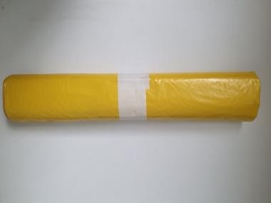 Szemeteszsák 700x950-es (sárga) 80 Lit