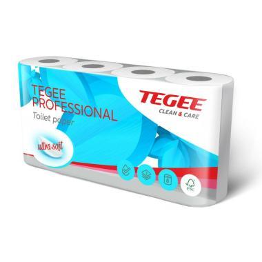 Toalettpapír kistekercses 3r. Tegee (250 lap-72 db/karton)