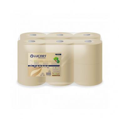 Toalettpapír tek. 2r. Lucart EcoNatural Mini natúr 180 (22,5 cm)