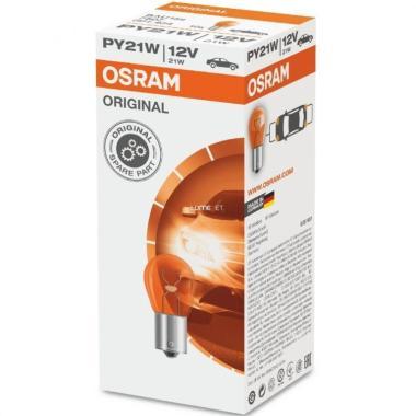 Osram izzó 7507 sárga (12V/21W)