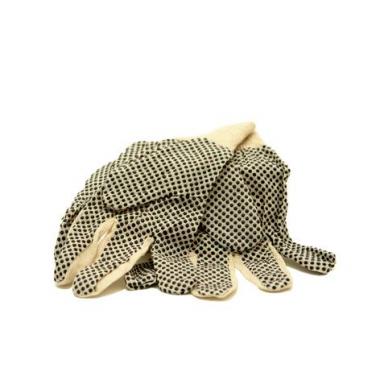 Kesztyű pöttyös cérna (fehér-fekete)